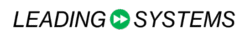 leading systems logo tekstillä